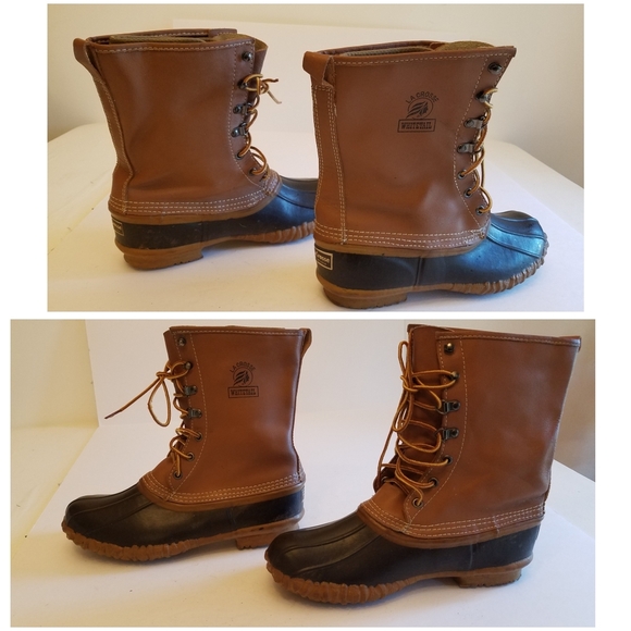 LaCrosse  Whitetail Duck Rain Snow Winter Boots Thinsulate Tan Women's Size 10 - Picture 5 of 16